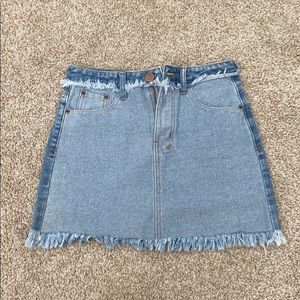 Jean skirt